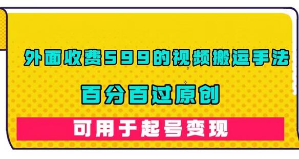 掌握百分百原创视频搬运技巧，轻松变现 - 塑业网