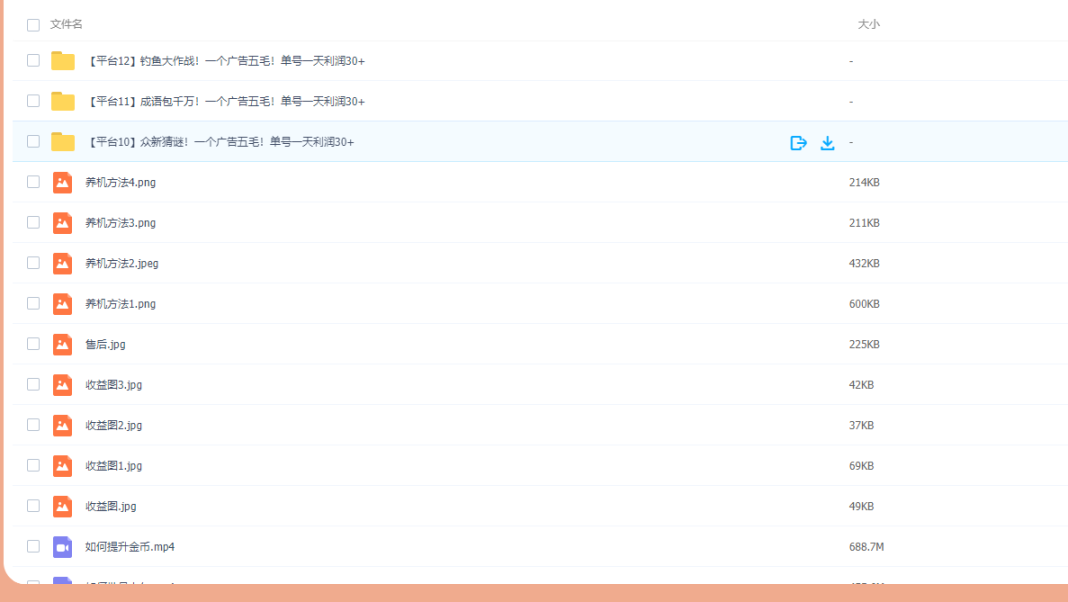 外面收费998的广告撸包项目一个广告0.2-1块，一天100+